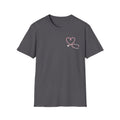 Registered Nurse Heart Stethoscope T-Shirt — Floral Registered Nurse Tee