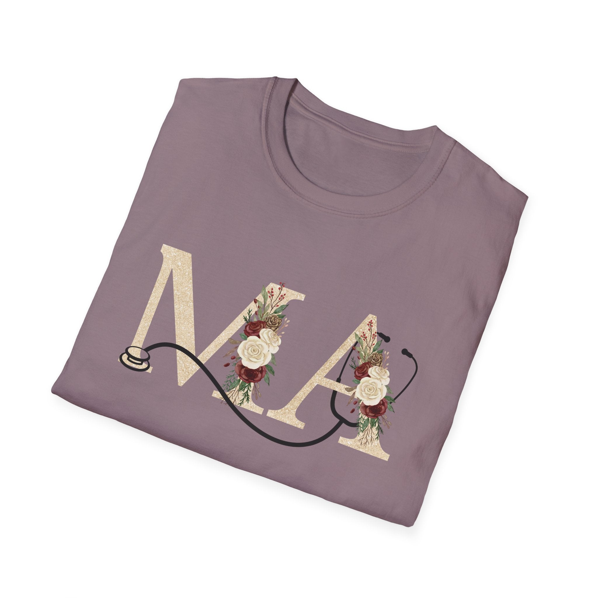 Medical Assistant Floral  T-Shirt —