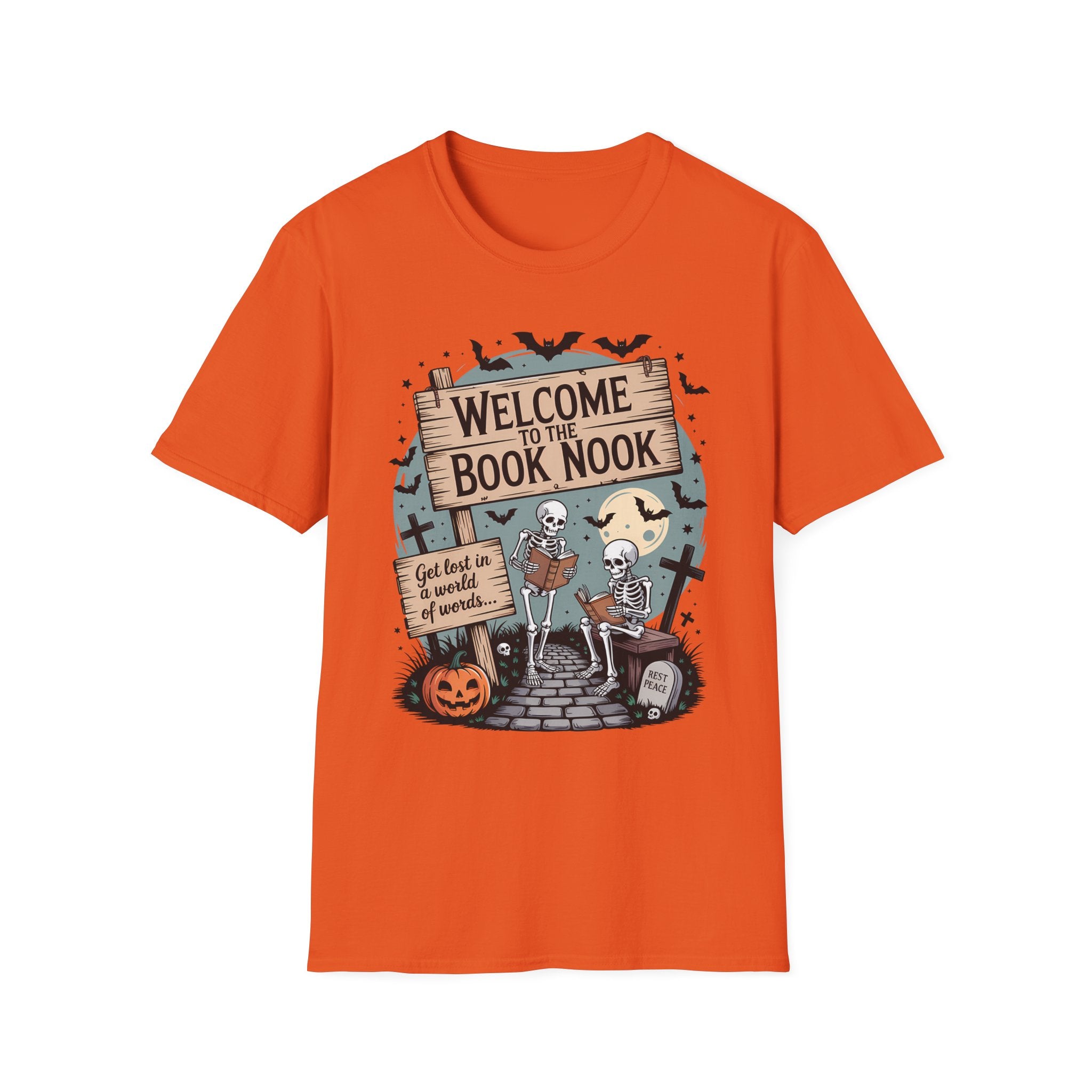 Welcome To The Book Nook - Halloween T-shirt