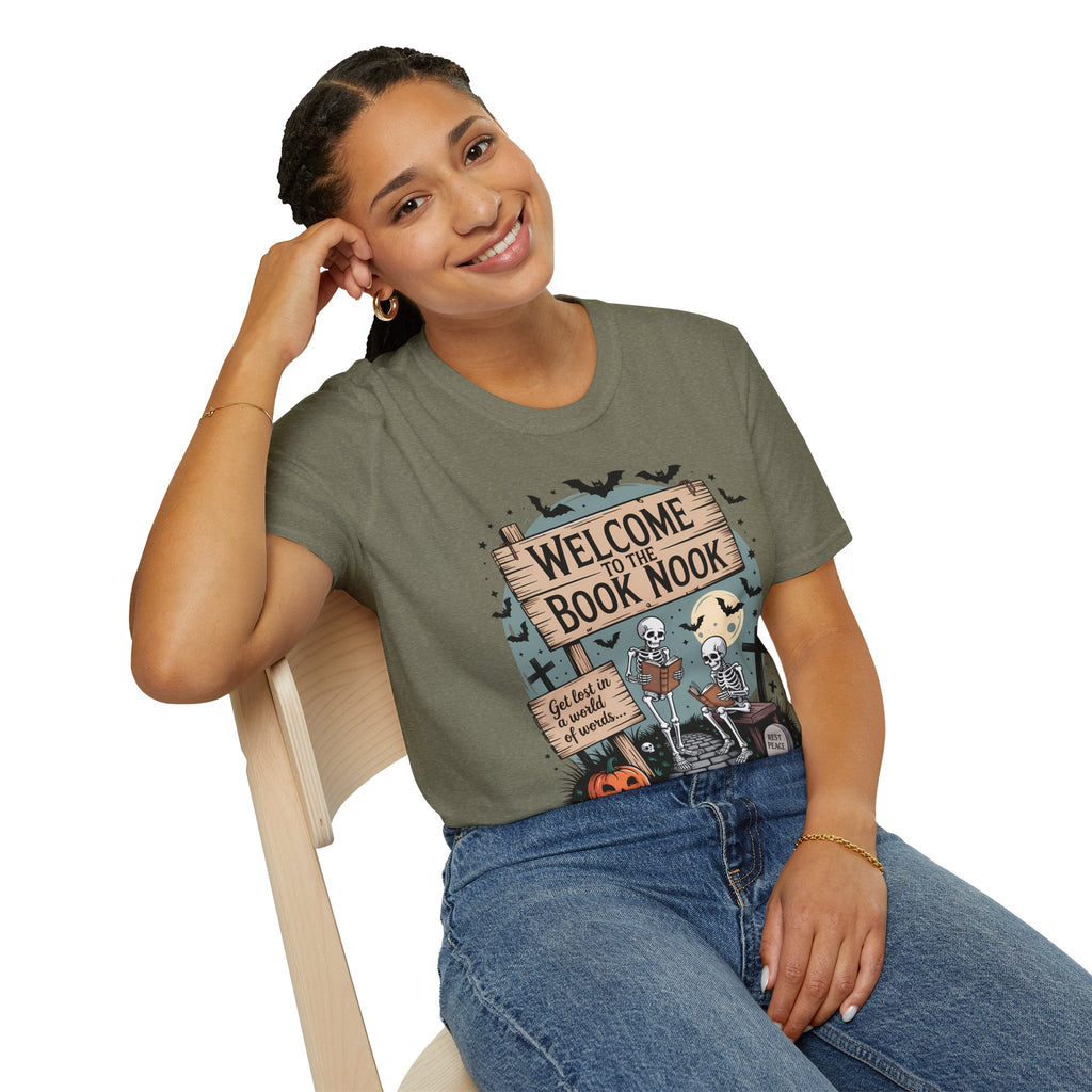 Welcome To The Book Nook - Halloween T-shirt