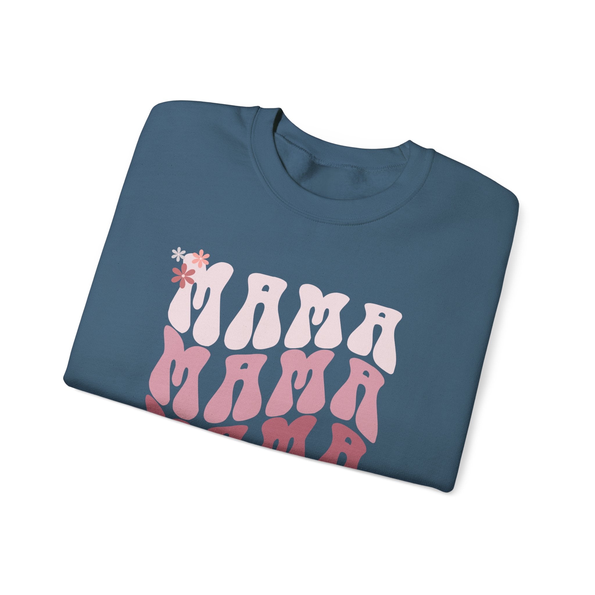 Mama Retro Gradient Crewneck Sweatshirt
