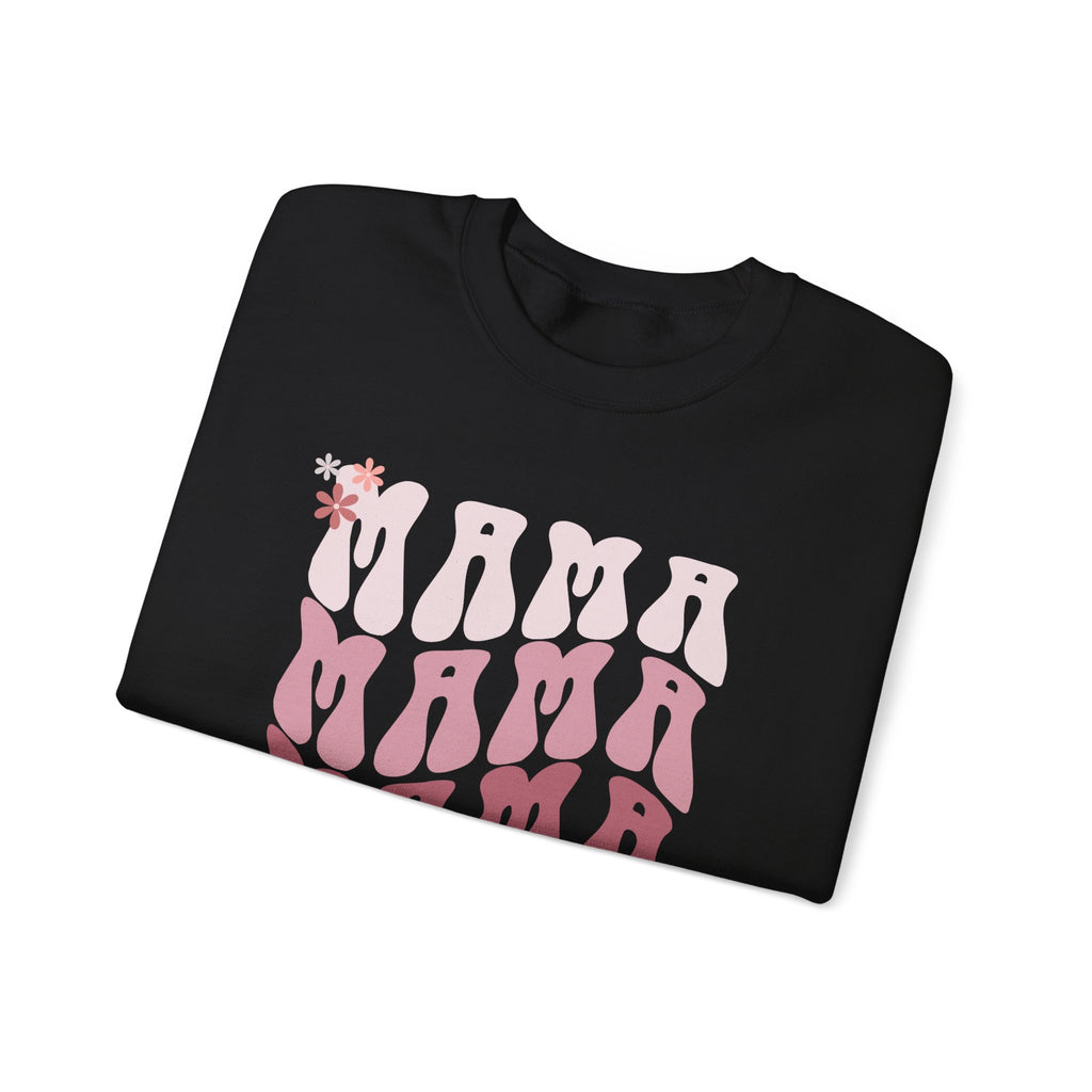 Mama Retro Gradient Crewneck Sweatshirt