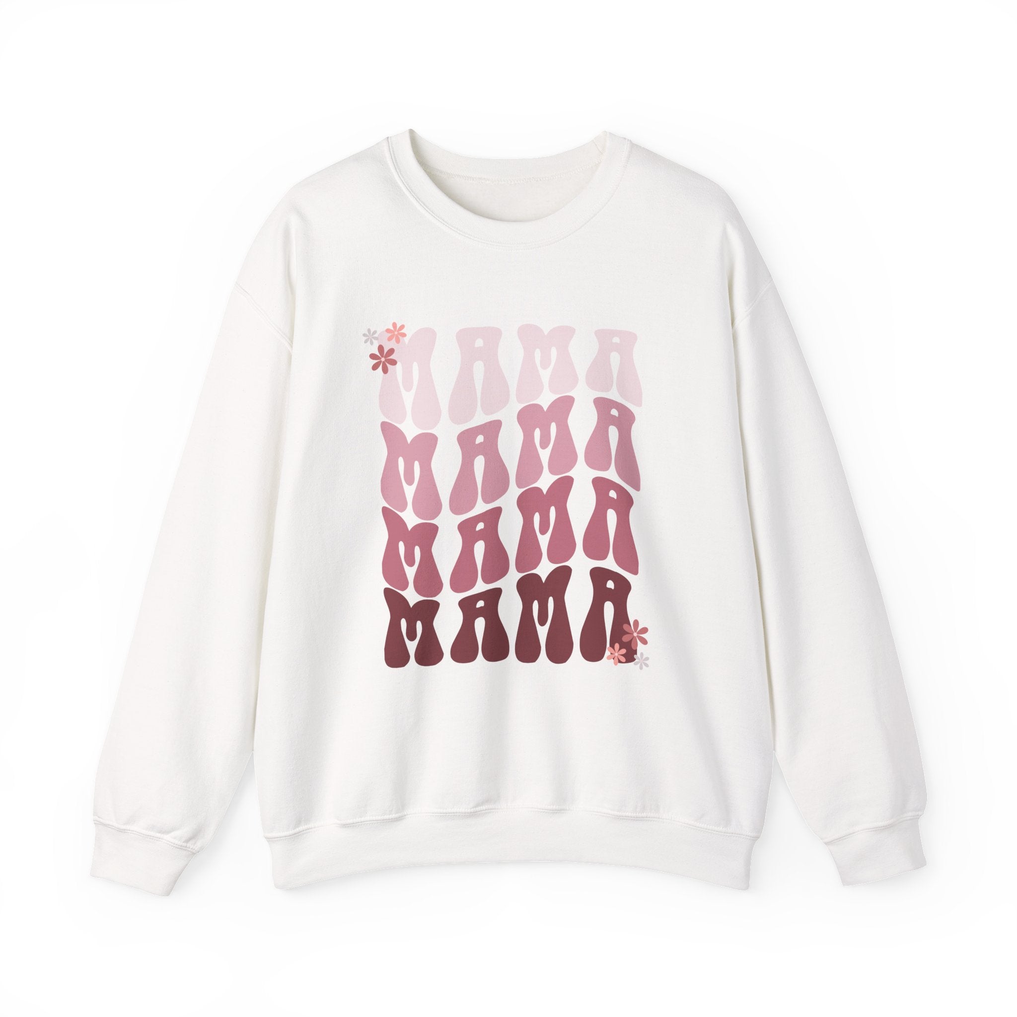 Mama Retro Gradient Crewneck Sweatshirt