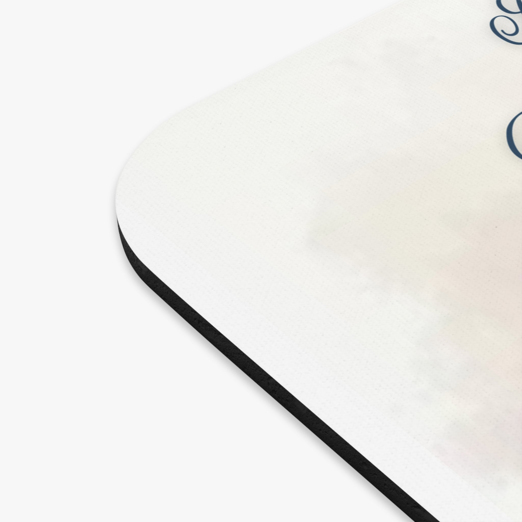 Inspirational Ocean Mouse Pad — "In Oceans Deep My Faith Will Stand"