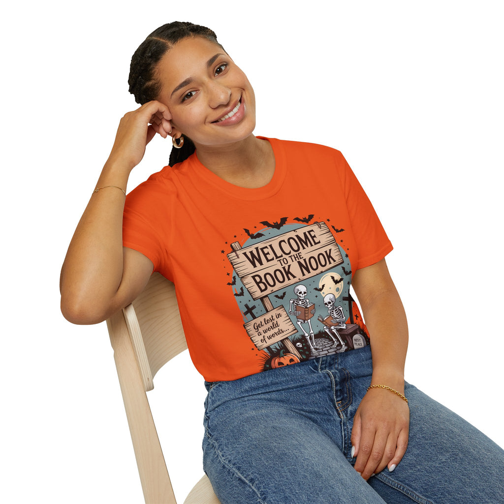 Welcome To The Book Nook - Halloween T-shirt