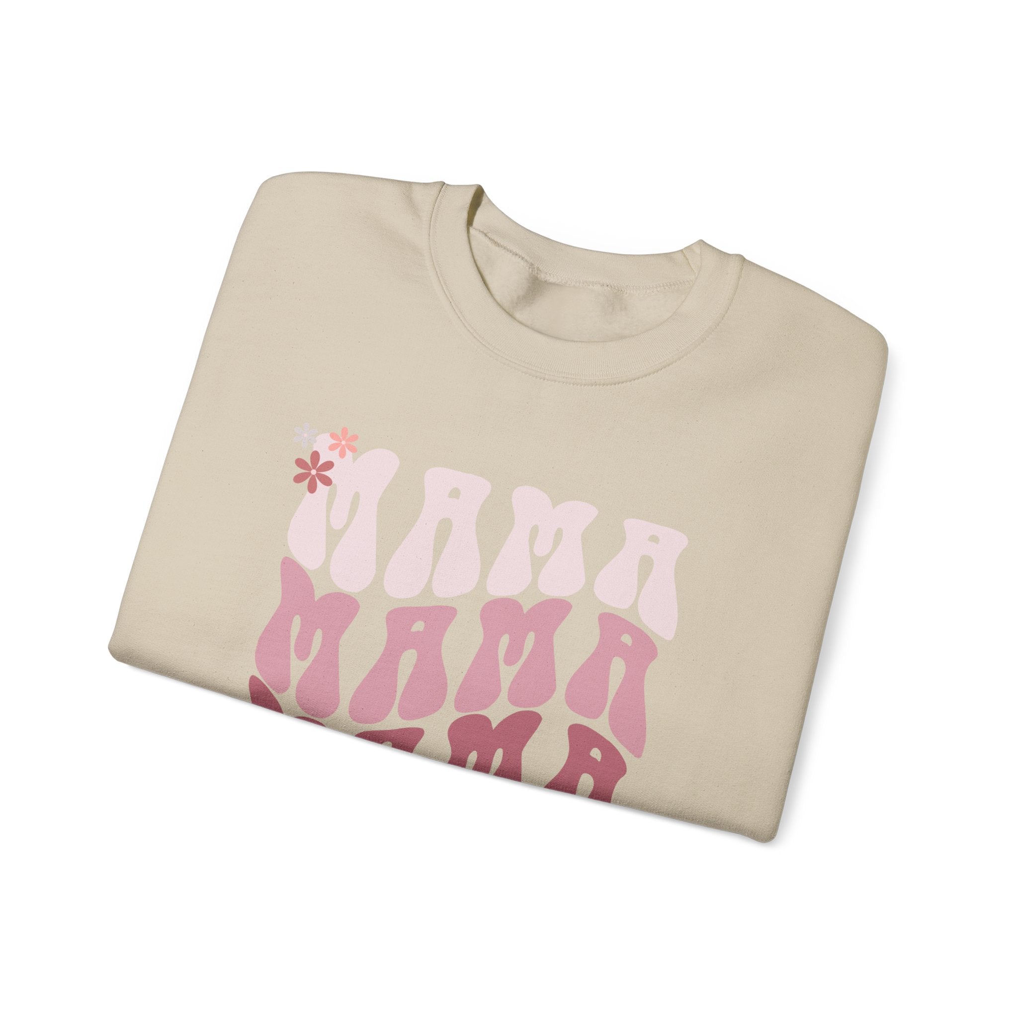 Mama Retro Gradient Crewneck Sweatshirt