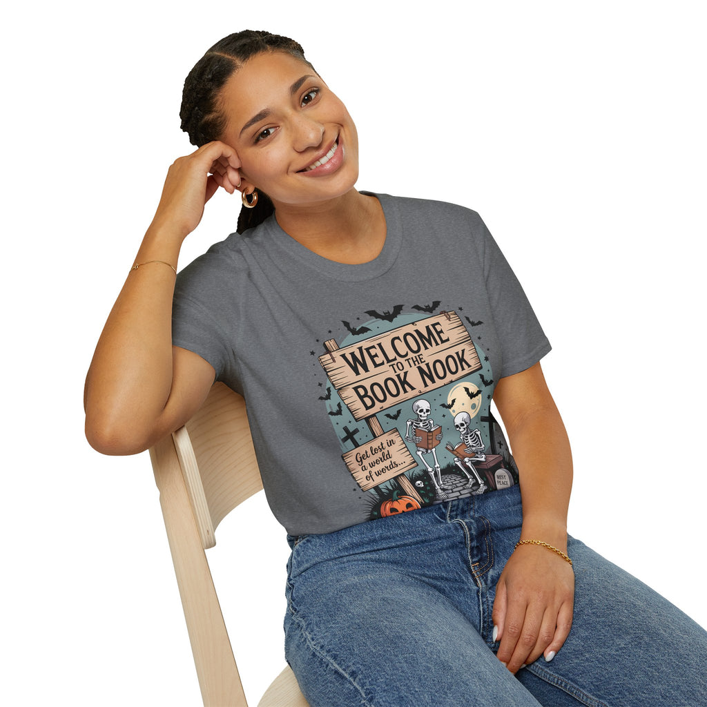 Welcome To The Book Nook - Halloween T-shirt