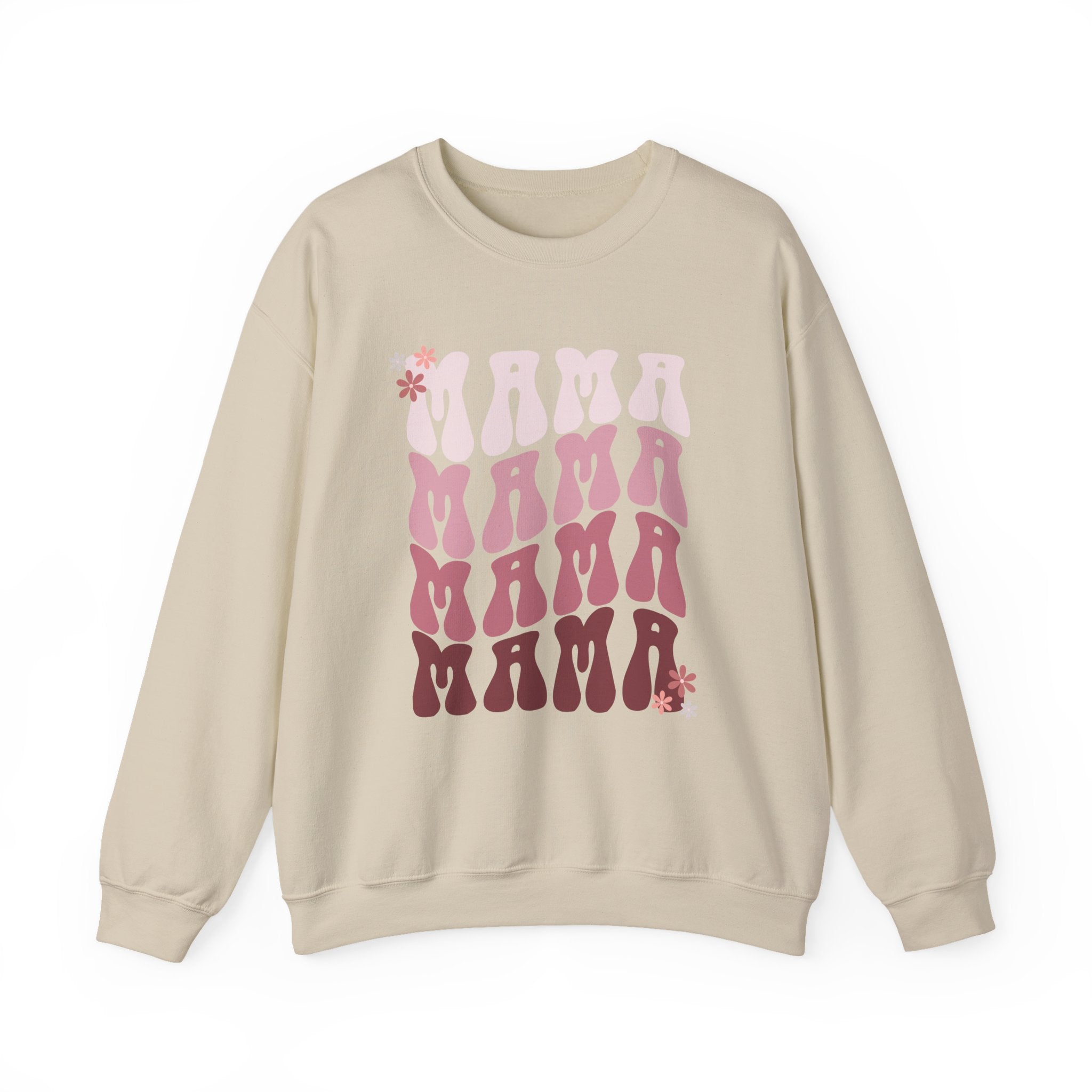 Mama Retro Gradient Crewneck Sweatshirt