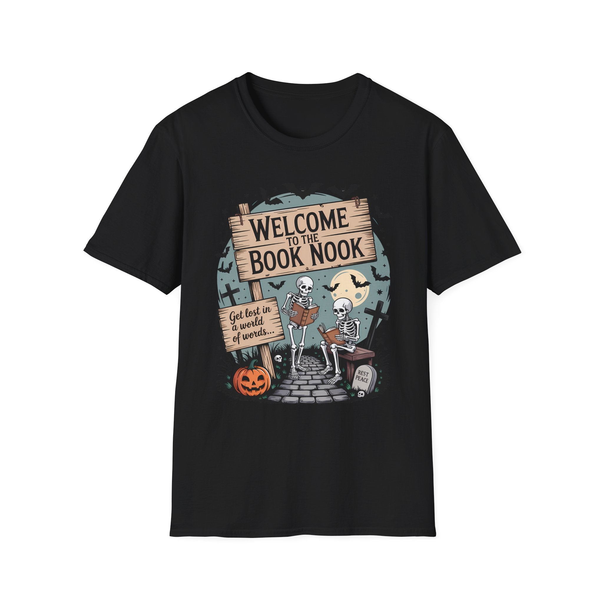 Welcome To The Book Nook - Halloween T-shirt