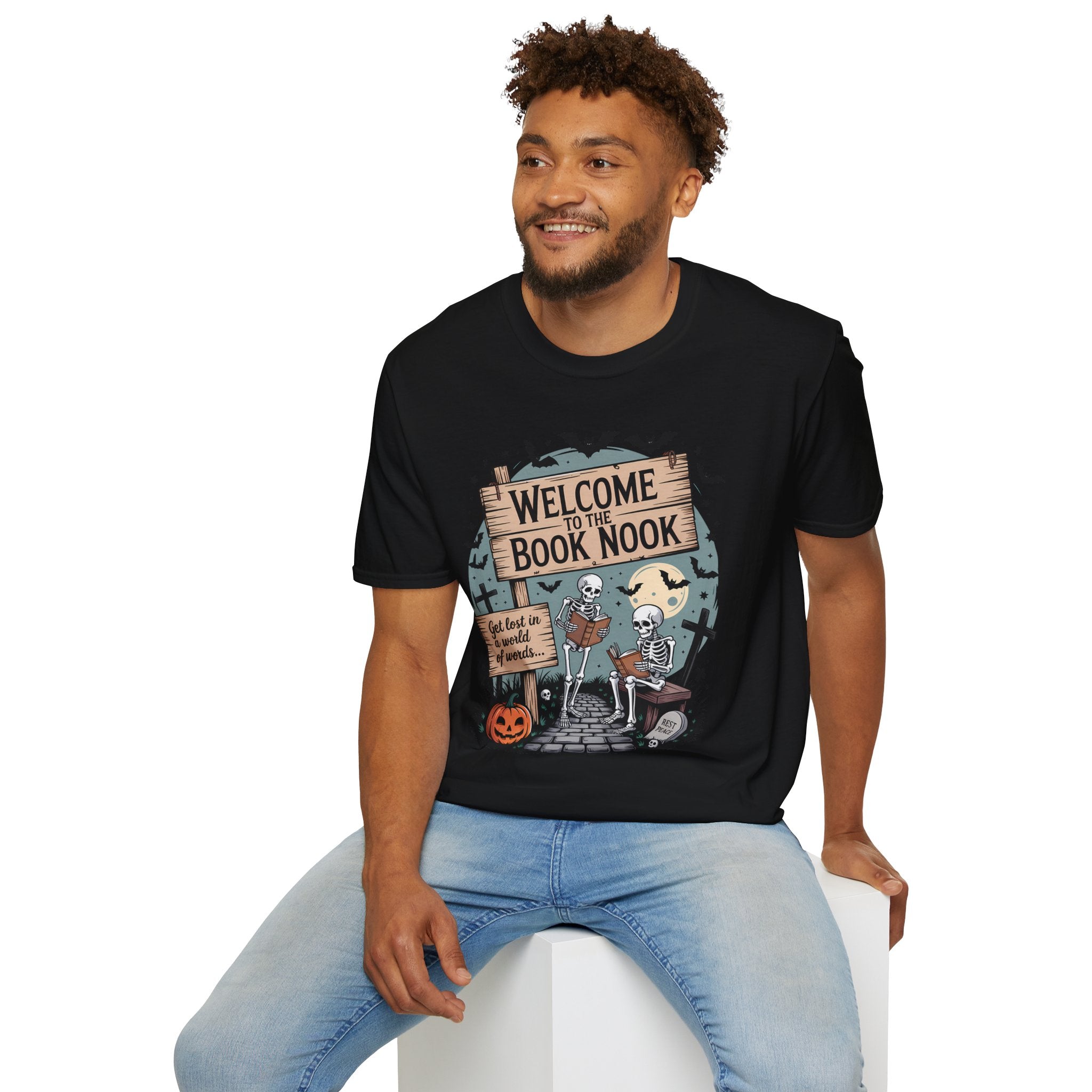 Welcome To The Book Nook - Halloween T-shirt