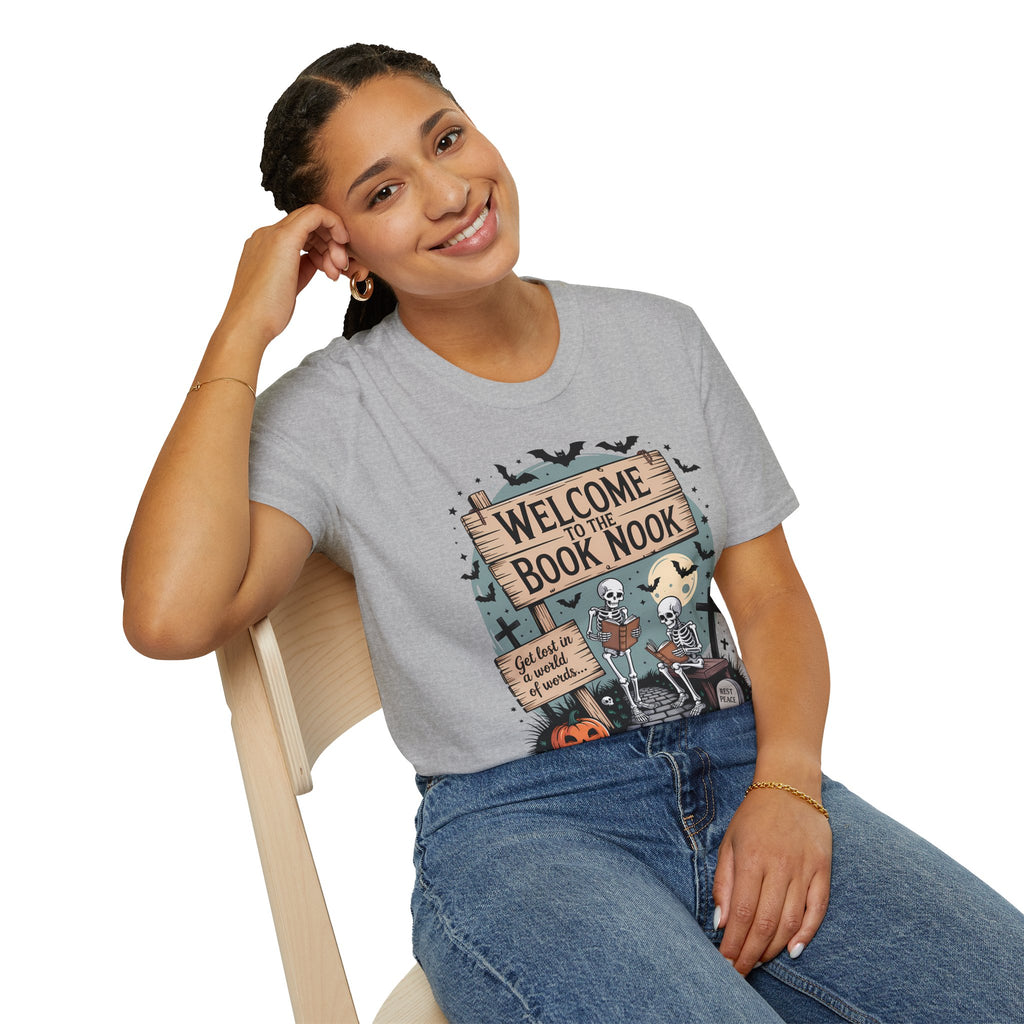 Welcome To The Book Nook - Halloween T-shirt