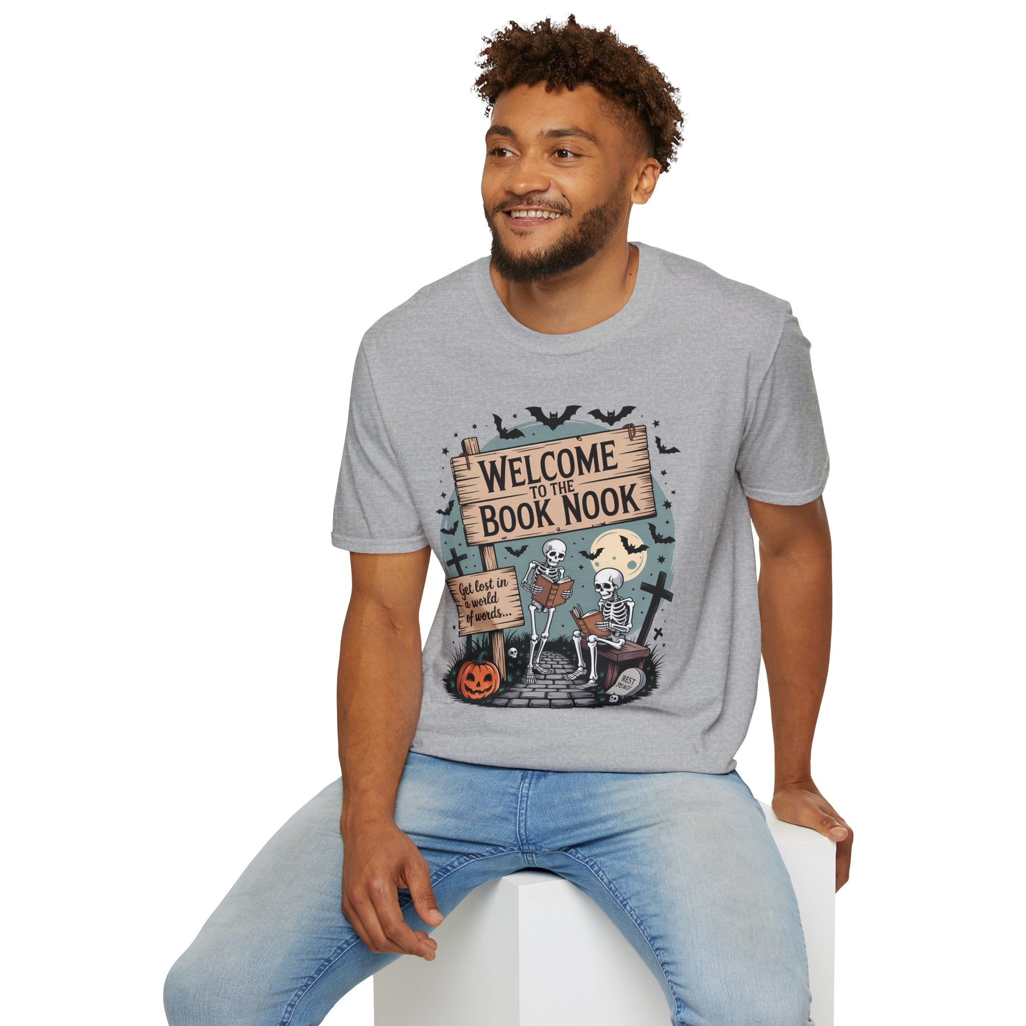 Welcome To The Book Nook - Halloween T-shirt