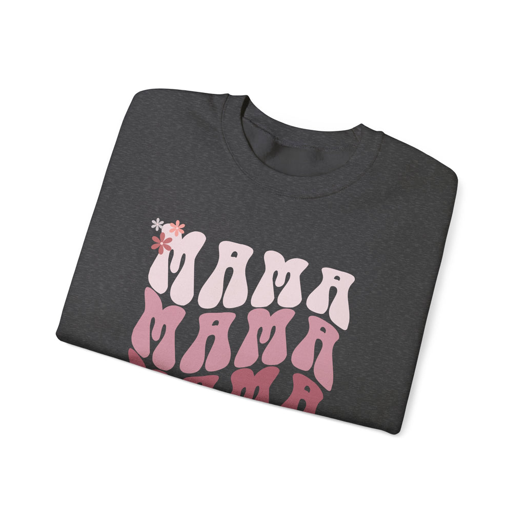 Mama Retro Gradient Crewneck Sweatshirt