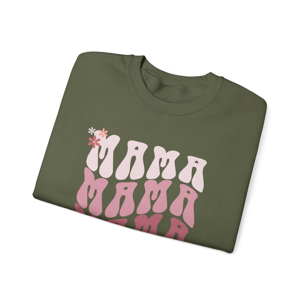 Mama Retro Gradient Crewneck Sweatshirt