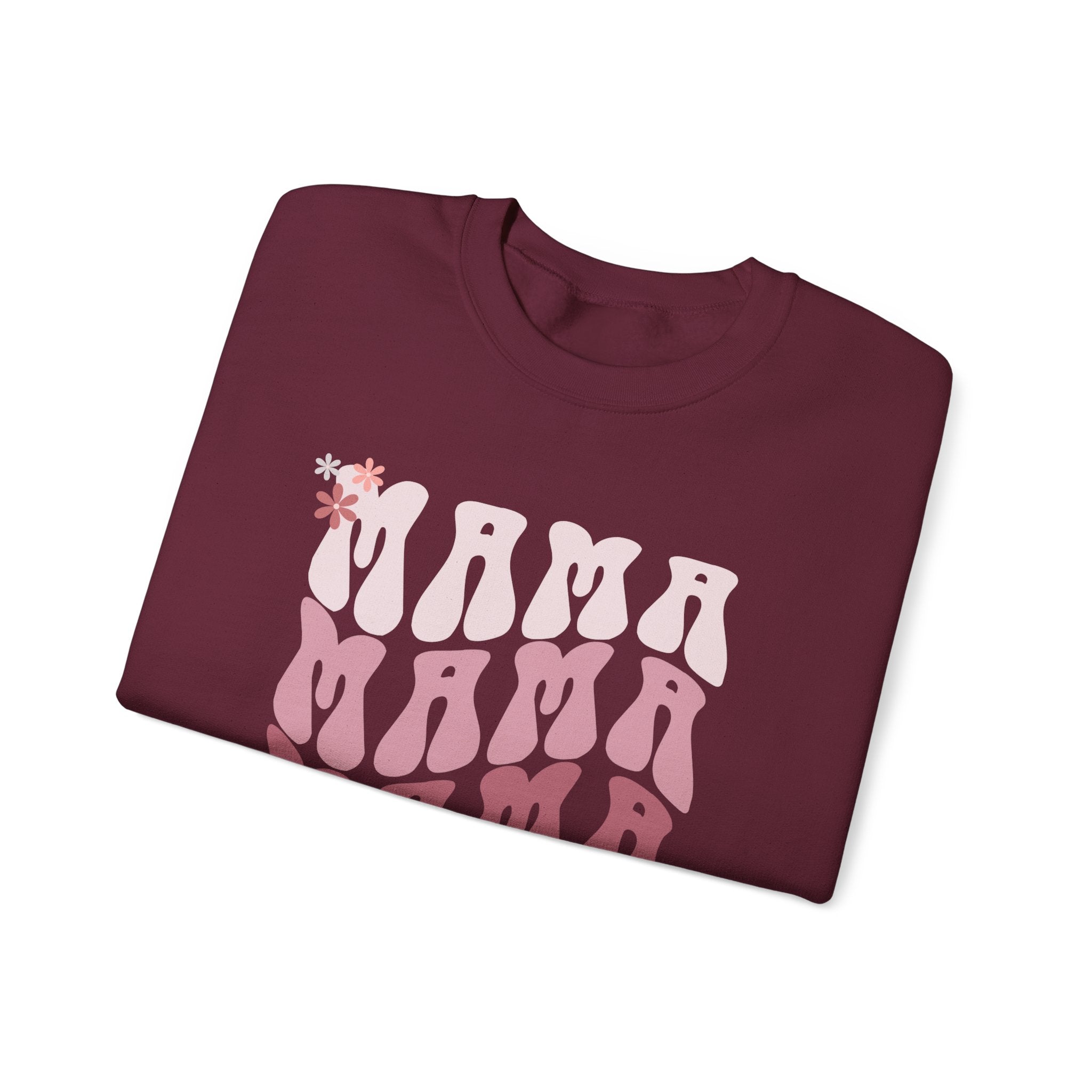Mama Retro Gradient Crewneck Sweatshirt