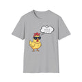 Funny Chicken Graphic T-Shirt — "Don't Ruffle My Feathers" Chick Tee