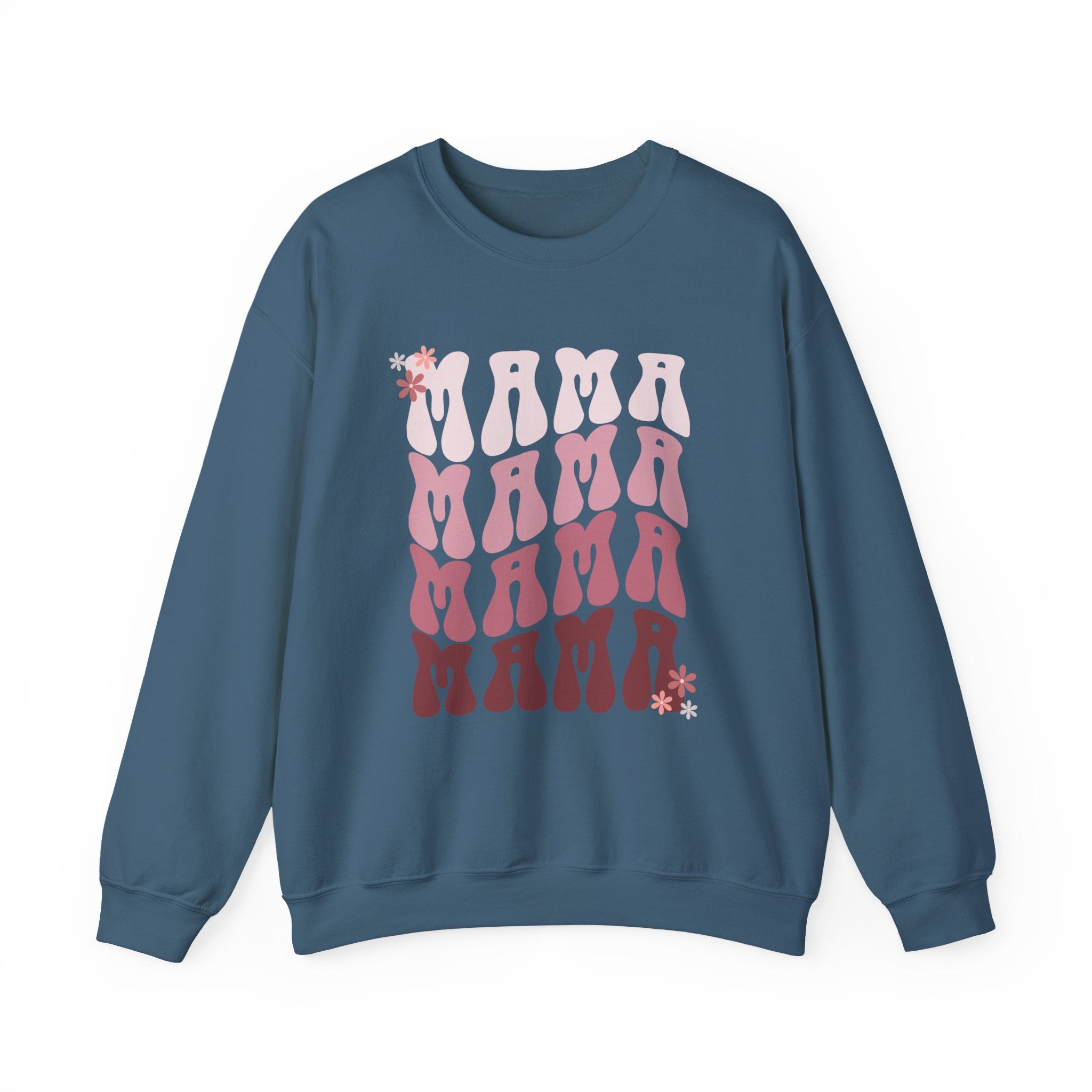 Mama Retro Gradient Crewneck Sweatshirt