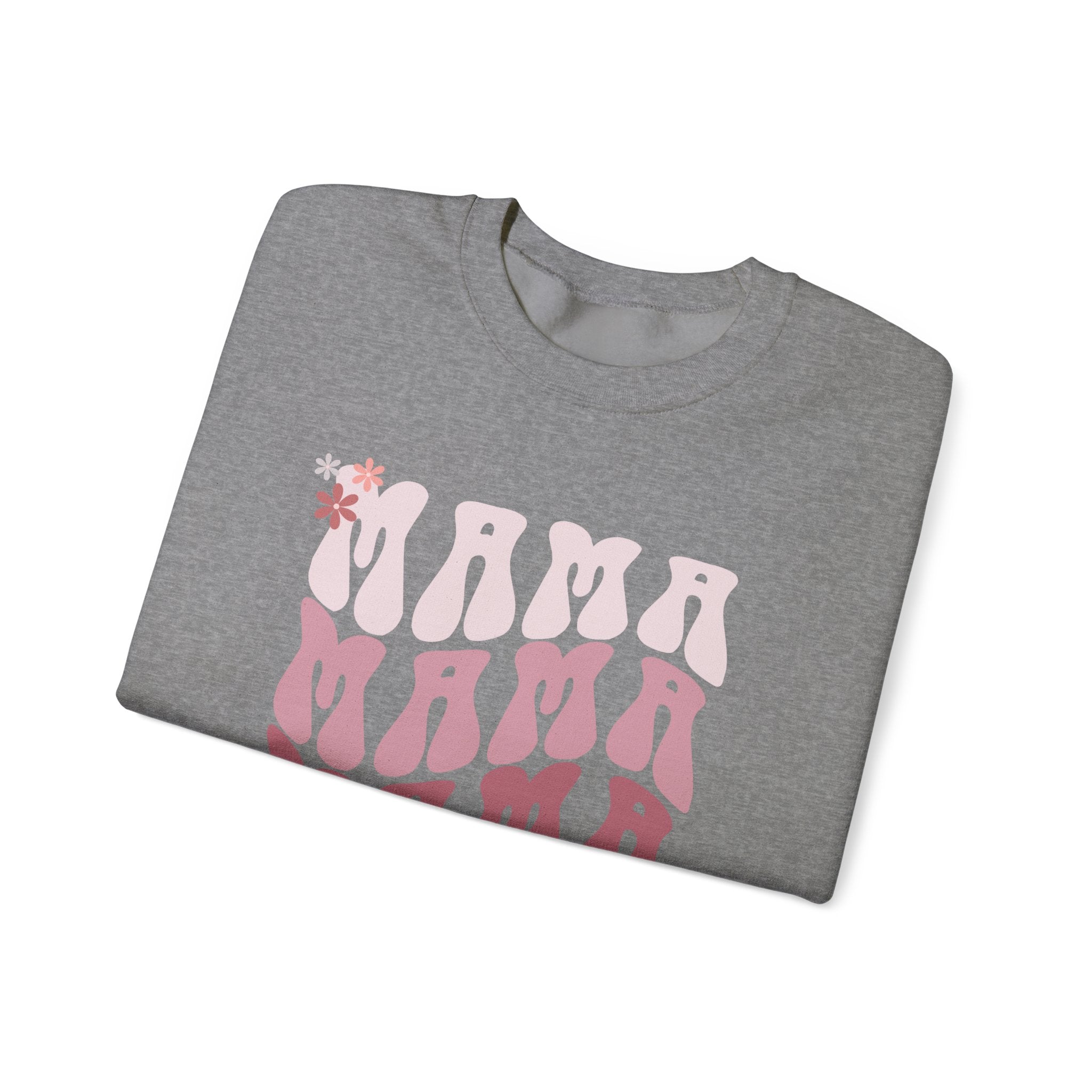 Mama Retro Gradient Crewneck Sweatshirt