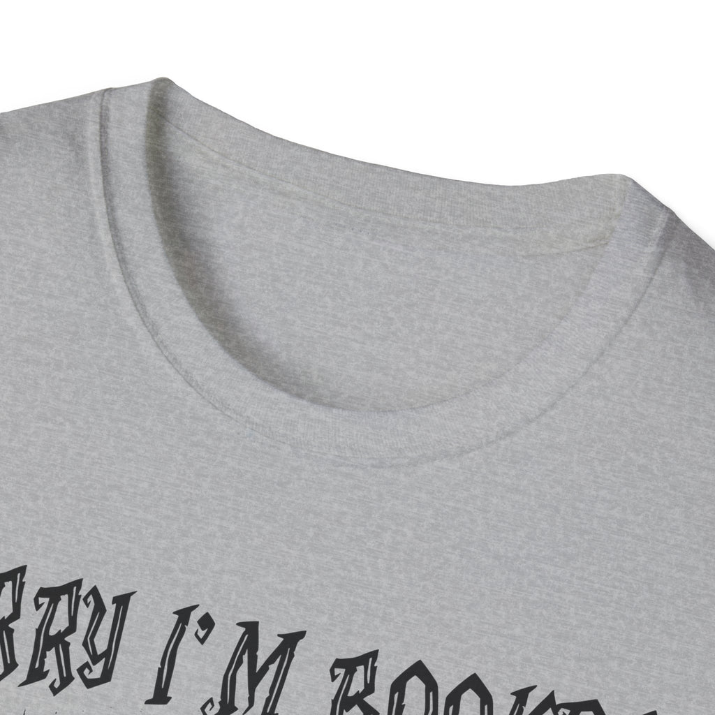 Halloween Skeleton 'Sorry I'm Booked' T-Shirt