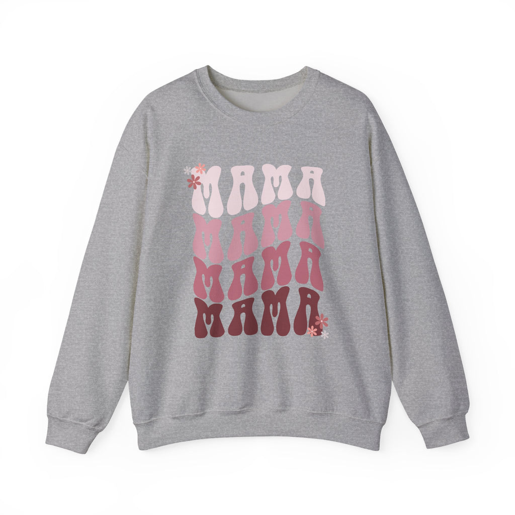 Mama Retro Gradient Crewneck Sweatshirt