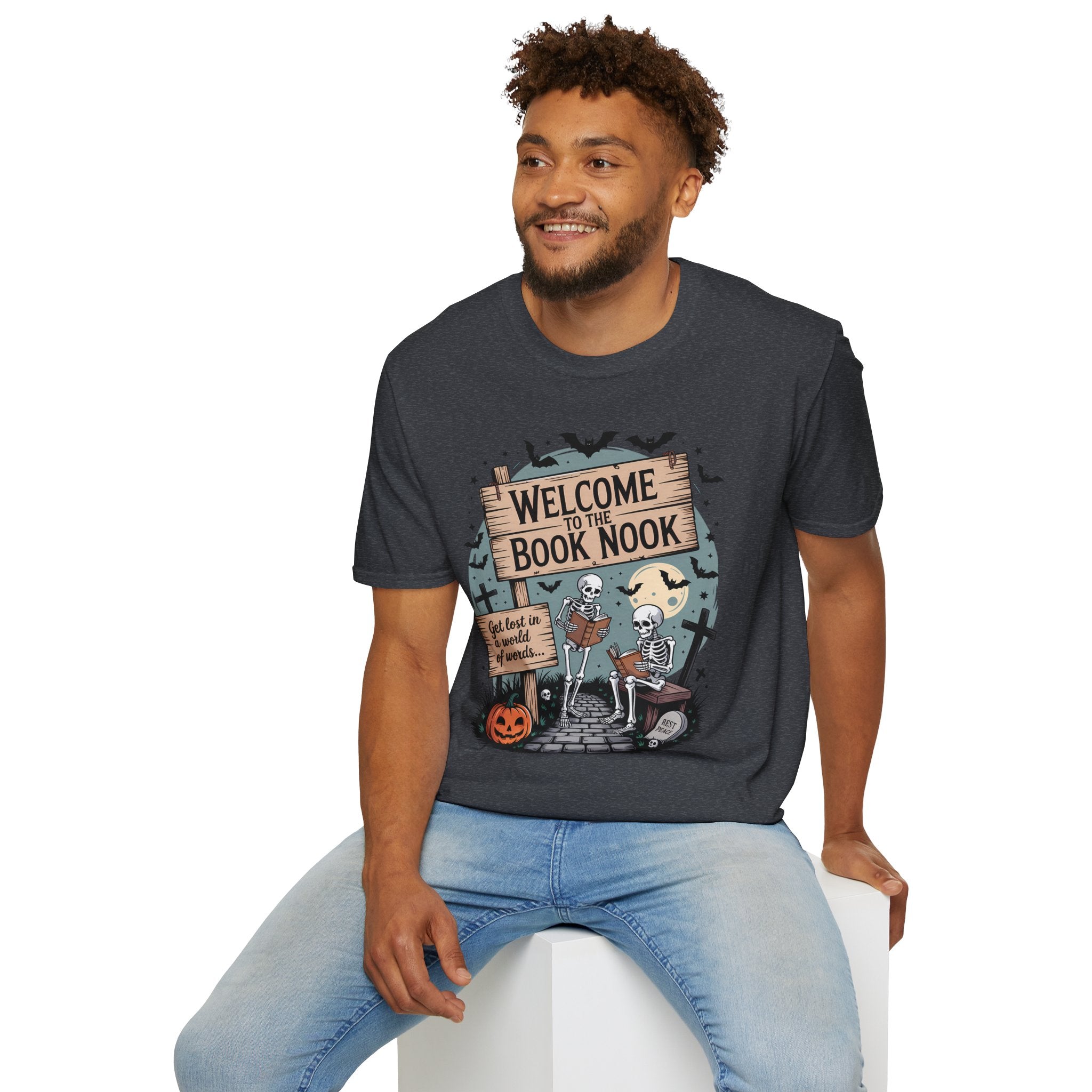 Welcome To The Book Nook - Halloween T-shirt