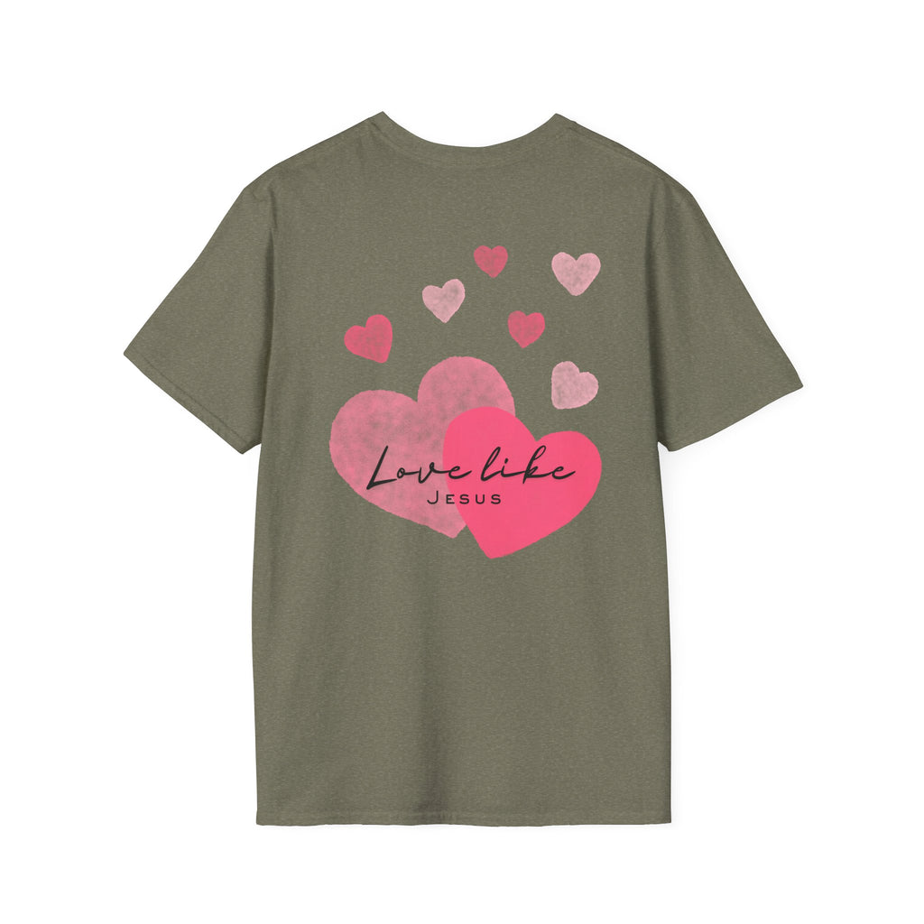 Love Like Jesus Heart T-Shirt