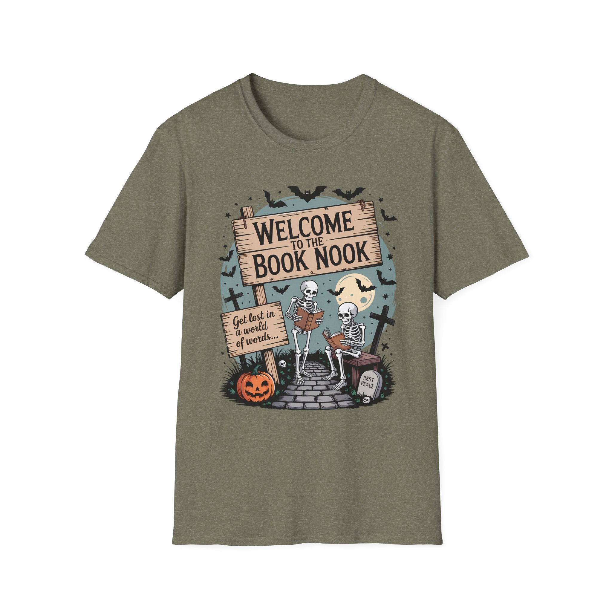 Welcome To The Book Nook - Halloween T-shirt