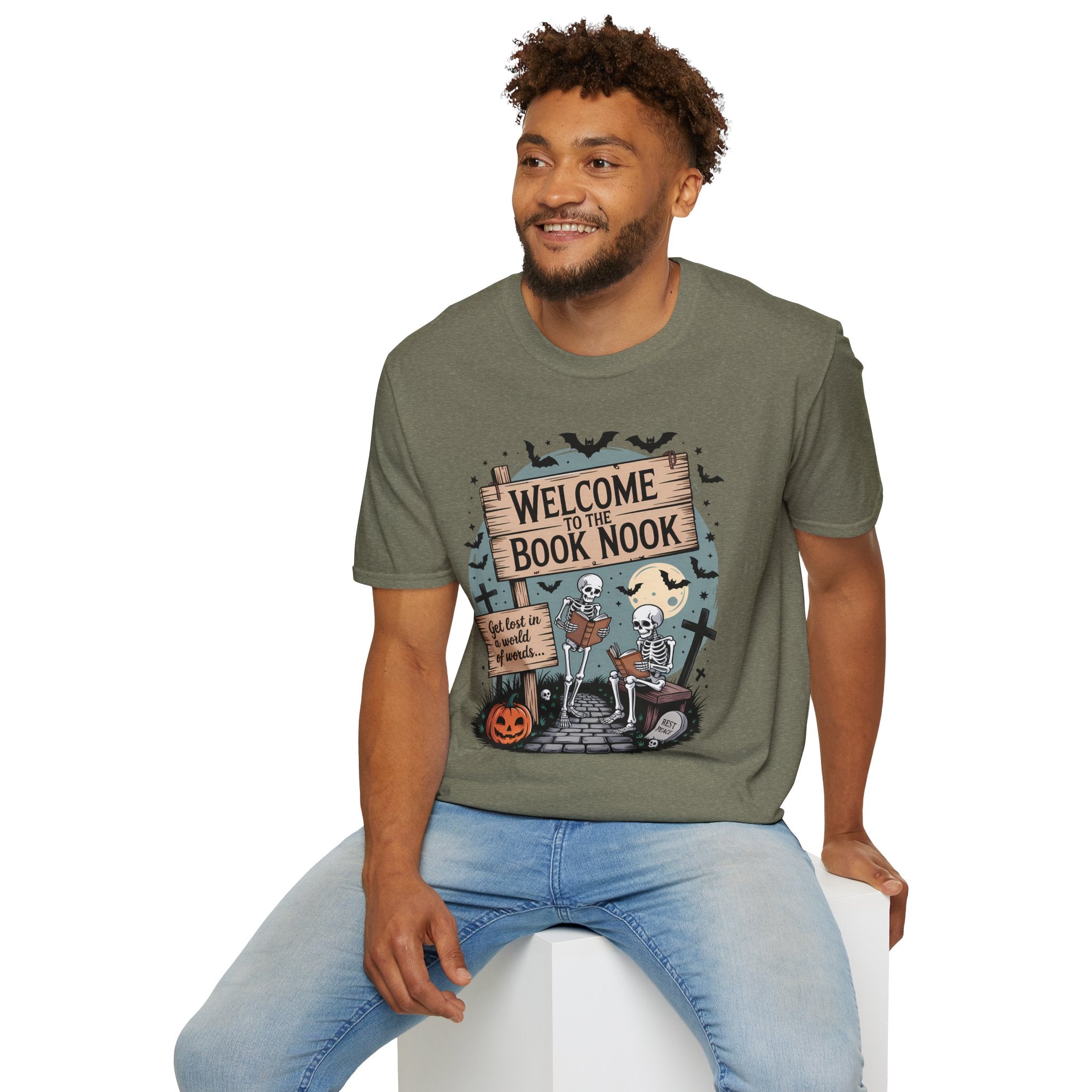 Welcome To The Book Nook - Halloween T-shirt