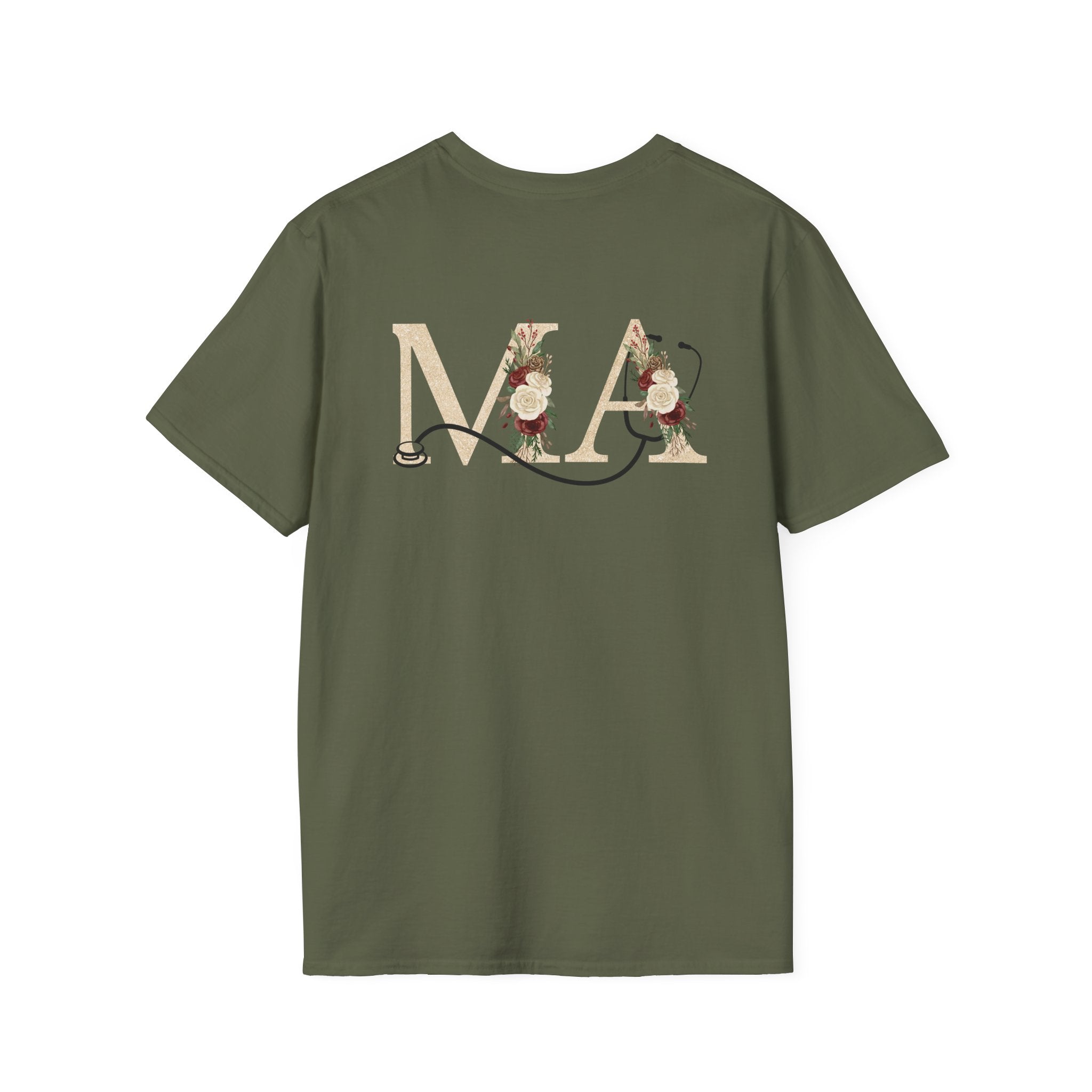 Medical assistant t-shirt - back design