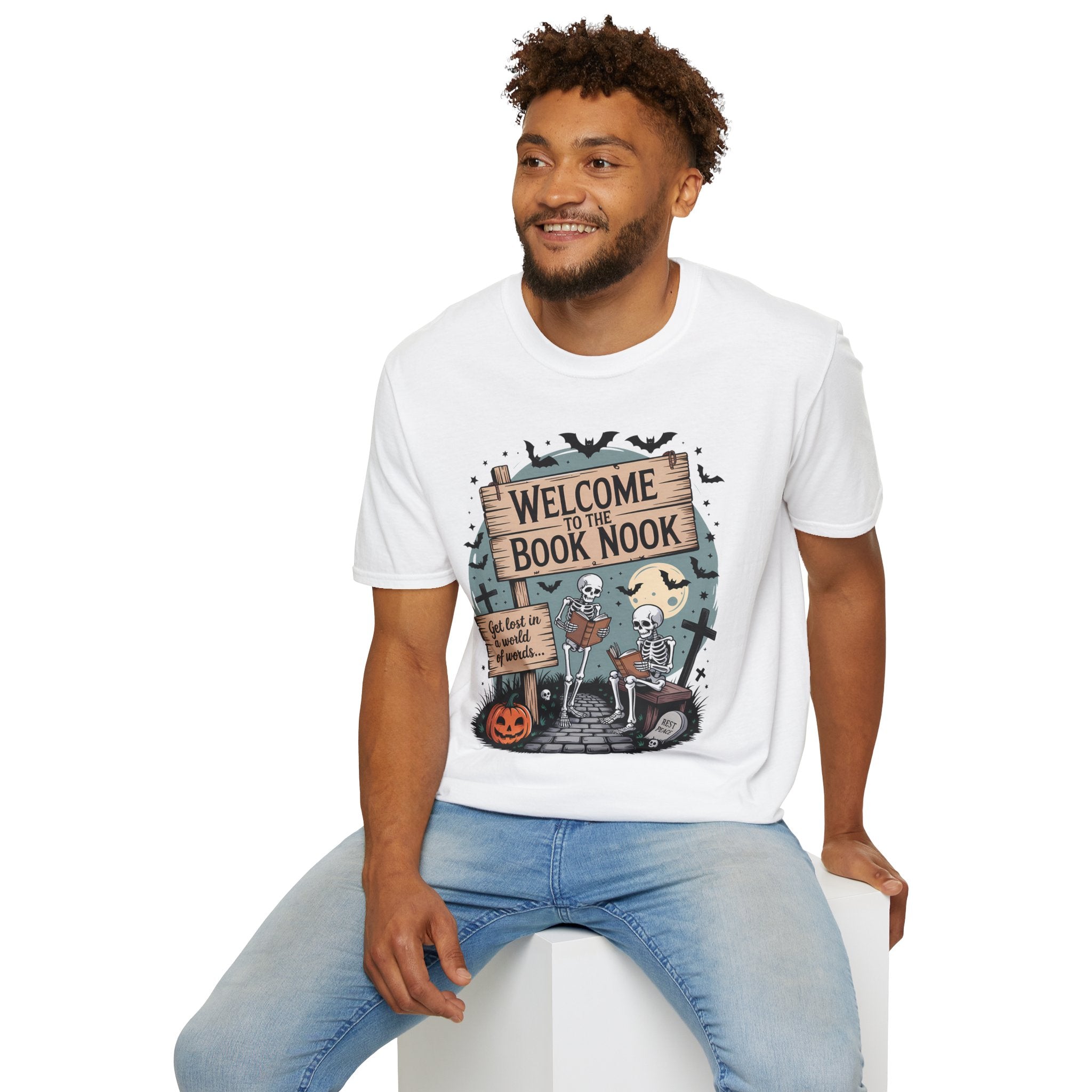 Welcome To The Book Nook - Halloween T-shirt